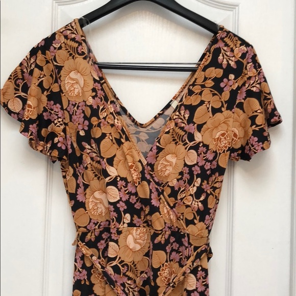 1 LEFT! Floral print Maxi Dress - Picture 5 of 8